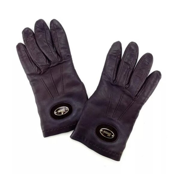 Gucci gloves Brown Gold Woman Authentic Used - Picture 7 of 14